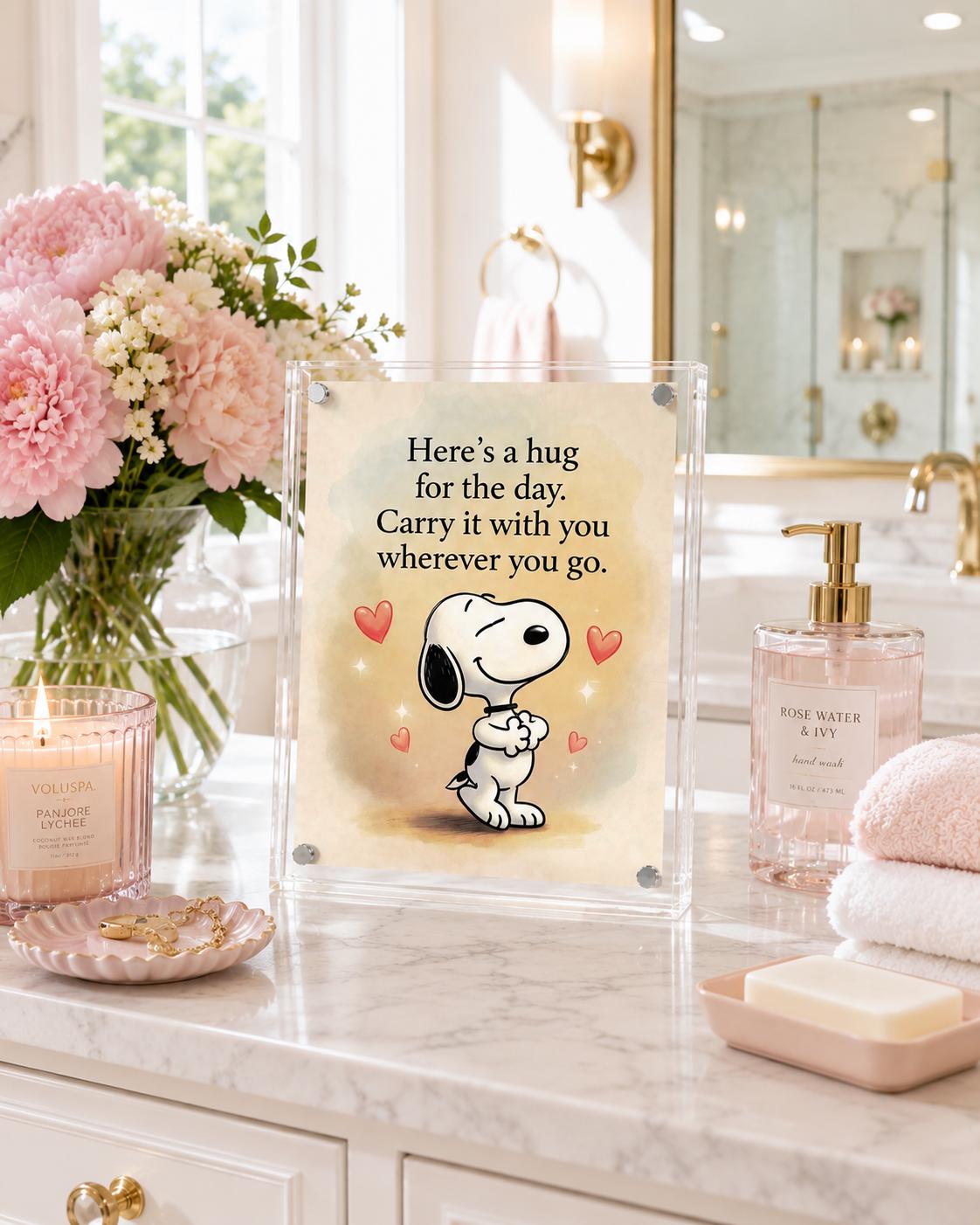 Snoopy Picture Frame - Etsy