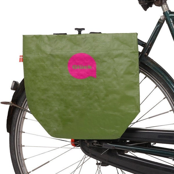 Fahrradtasche mit Botschaft - Personalisiert - Unisex Einkaufstasche Radfahrer - Coole Gepäcktasche Fahrrad Rad - 45spaces