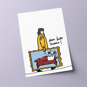Serie *Draw me* Poster Plakat 2 - Comic Art Print Zuhause Küche Studenten WG - 100% Design Wanda-Ful Life - Gerahmt / Ungerahmt