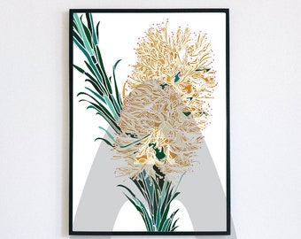Australian Tea Tree Flower Print - Wall Art for Nature Lovers - Multiple Sizes available - Unframed
