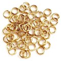 14k Gold Filled Jump Rings 3mm 22 Gauge: Jewelry Making Supplies, 100 pcs product logo
