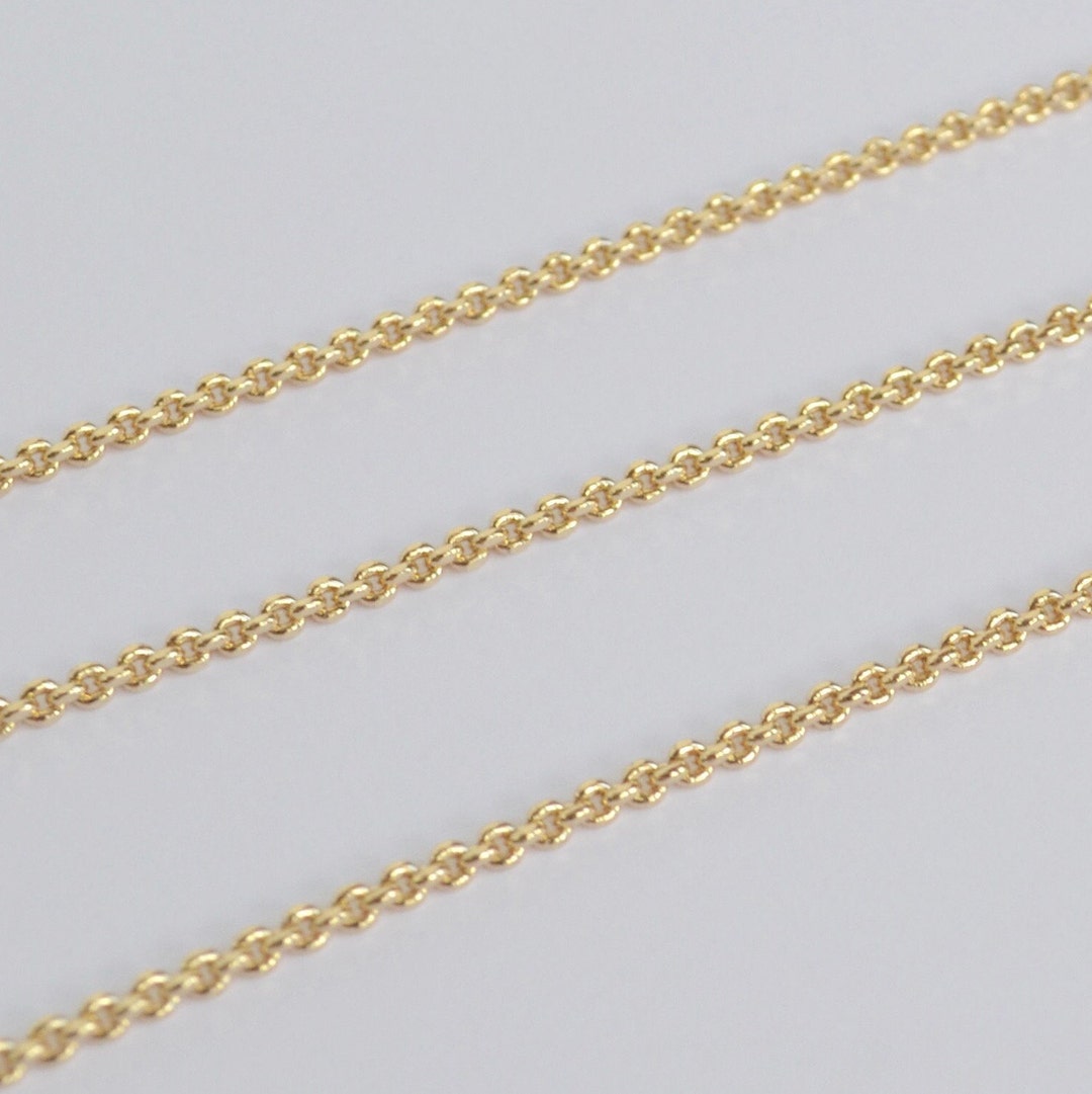Thick Gold Cable Chain Gold Filled Chain Heavy Gold Filled Chain Bulk