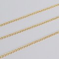 Thick Gold Filled Cable Chain - Heavy Gold Chain by the Foot - Bulk Gold Chain Wholesale - Jewelry Making Supplies product logo