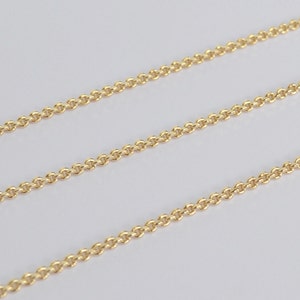 Thick Gold Cable Chain Gold Filled Chain - Heavy gold Filled Chain Bulk - Gold Chain Wholesale - Gold Fill Chain - Gold Chain by the Foot