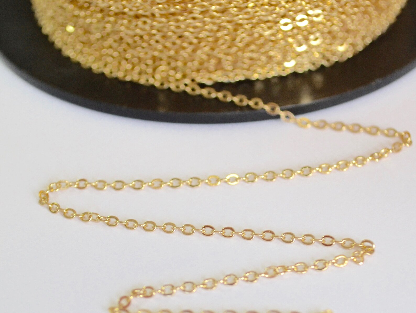 Gold Filled Chain Gold Filled Chain Bulk 14K Gold Chain Etsy