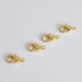 Gold filled lobster clasps 10 pcs 14k GF Lobster Clasps - 9mmx5mm - 12mmx7mm - 14k GF Lobster Clasps - Jewelry Findings product logo