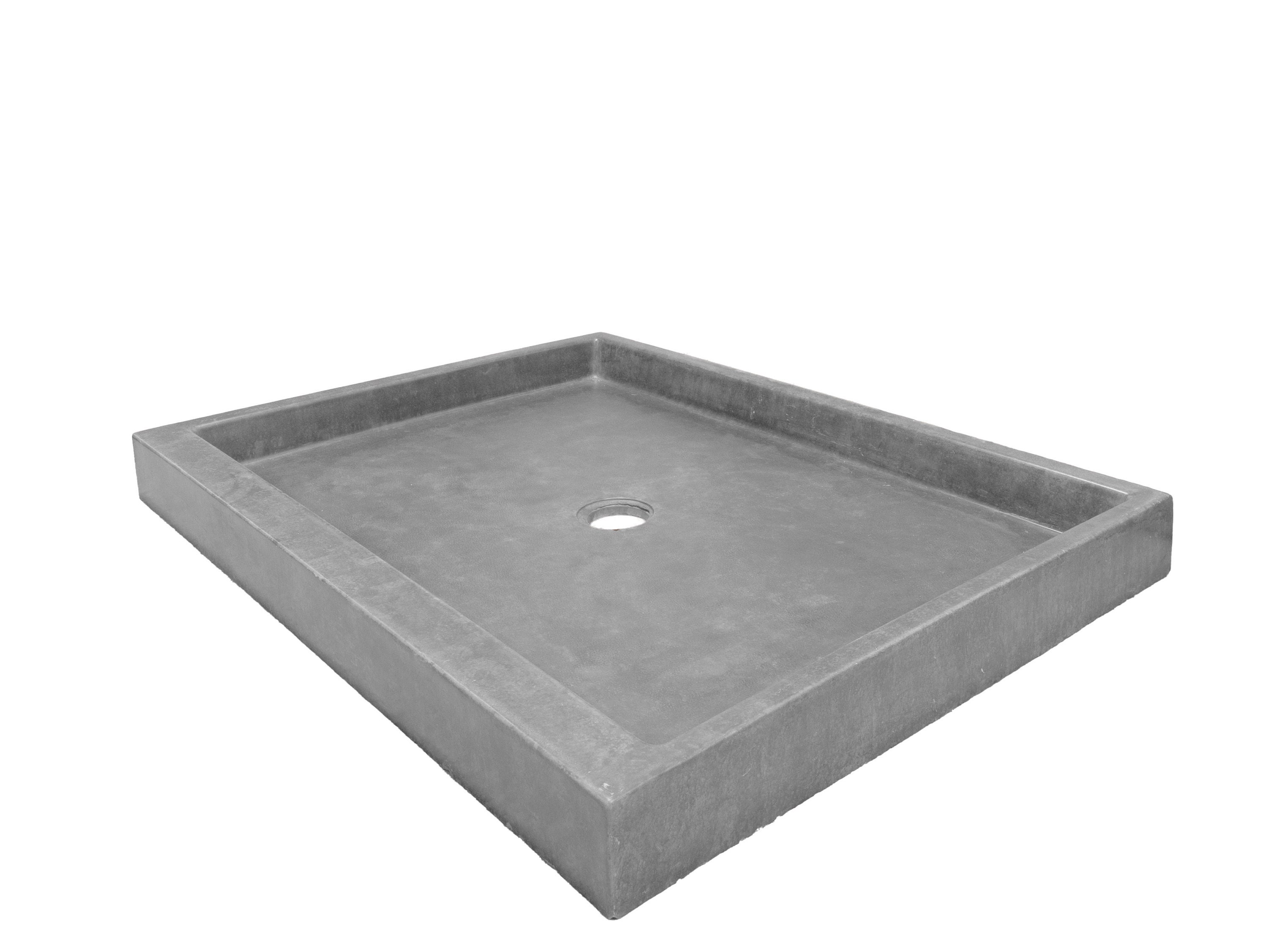 Concrete Shower Pan 4'x3' Etsy