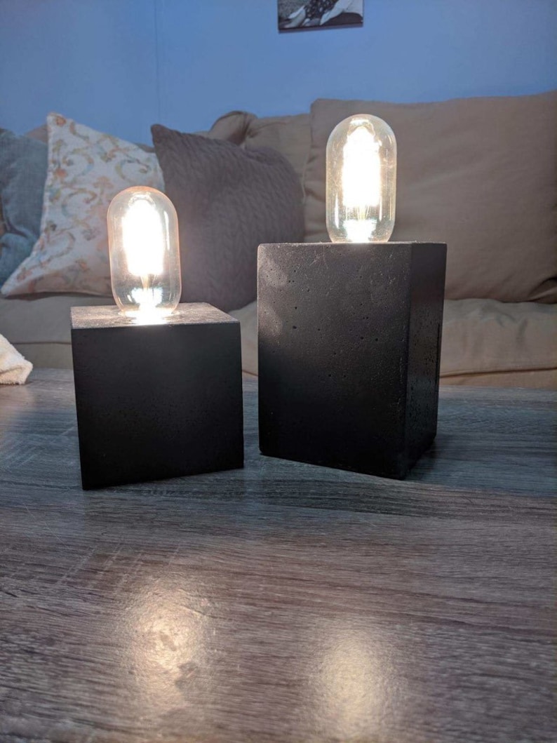 Concrete Decorative Lamp Base