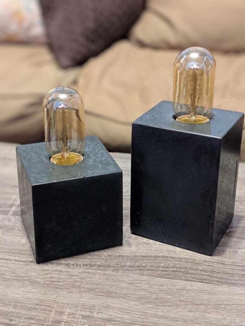 Concrete Decorative Lamp Base