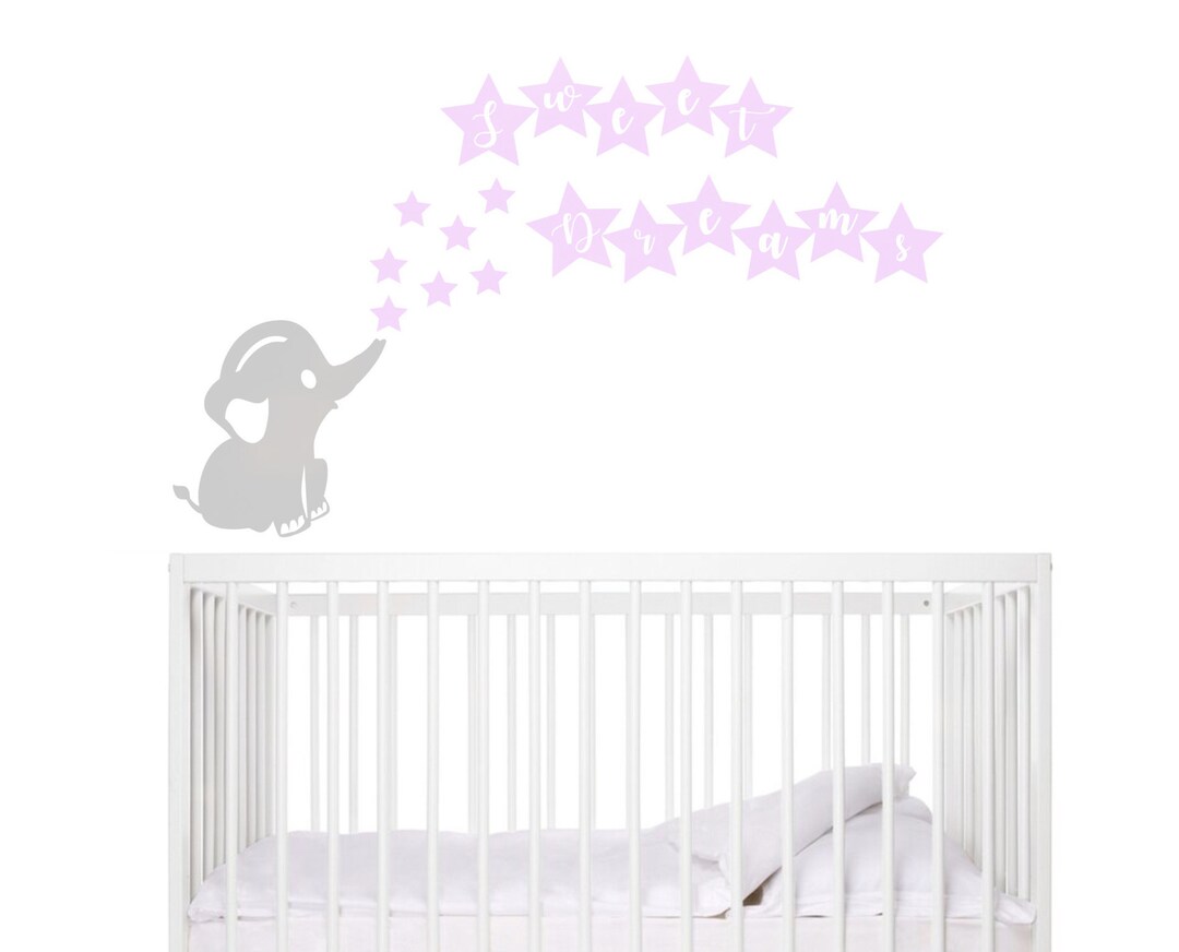 Nursery Decor Nursery Wall Art Baby Bedroom Stickers Cute Etsy