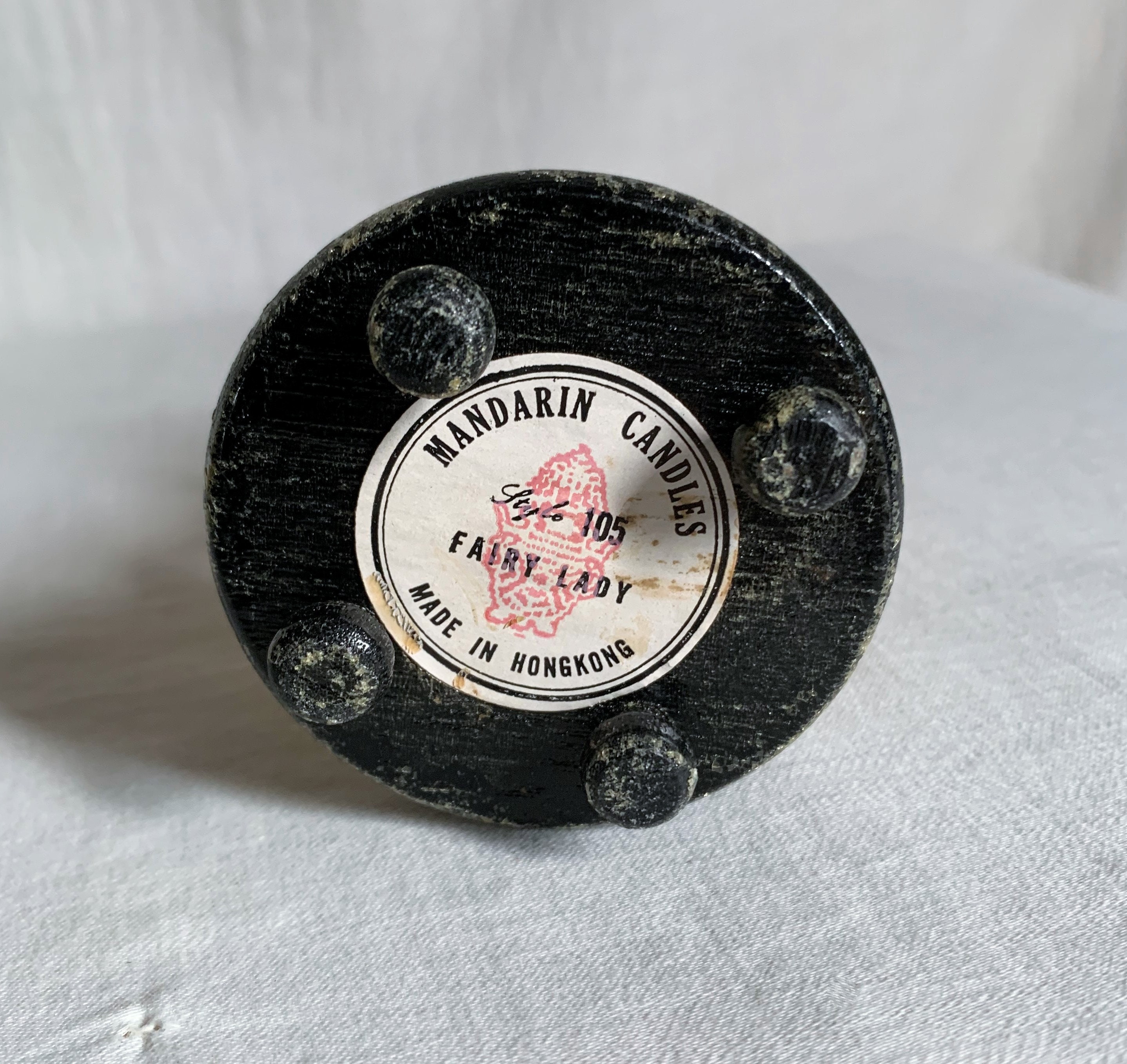 Home & Living Home Décor Sculpted Quan Yin vintage candle 12 h Made in