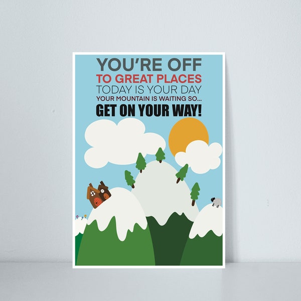 Off to Great Places Etsy