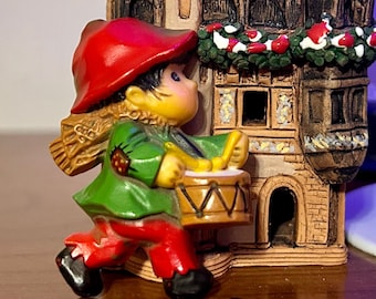 Christmas Pin Little Drummer Boy Hallmark Vintage Jewelry Brooch Holiday Pin
