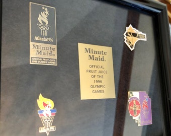 Lot 9 pin's JO 76 88 92 96 Jeux Olympiques Coca Cola IBM