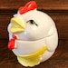 Stephanie Poteet reviewed Vintage Kitchen Chicken Sugar Bowl Decor Enesco Japan Lidded Container Ceramic Serving 1980's Dining Country Farmhouse Cottagecore Chick Hen