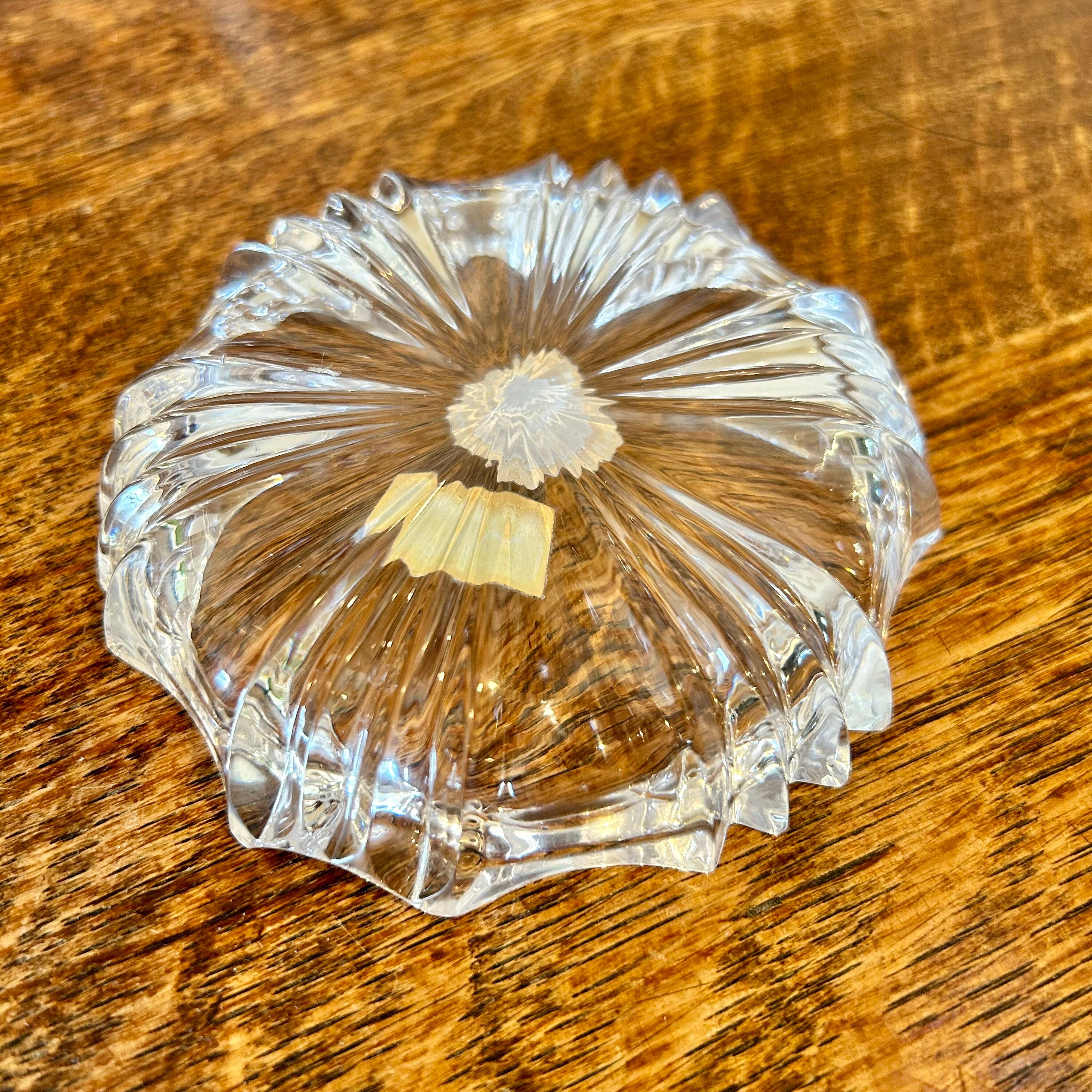 Vintage Beyer Lead Crystal Ashtray - West Germany Mid-century - Etsy