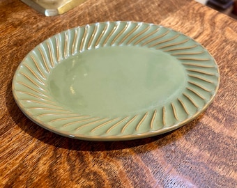 Portmeirion Mint Relish Dish Vintage Collectible Ceramic Kitchen Dining Serving 2005