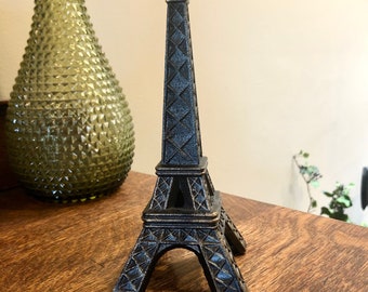 Statue de la tour Eiffel en métal épais, figurine de dessus de Table, Paris, France, décor de bureau, presse-papier, décor d'appartement de rêve