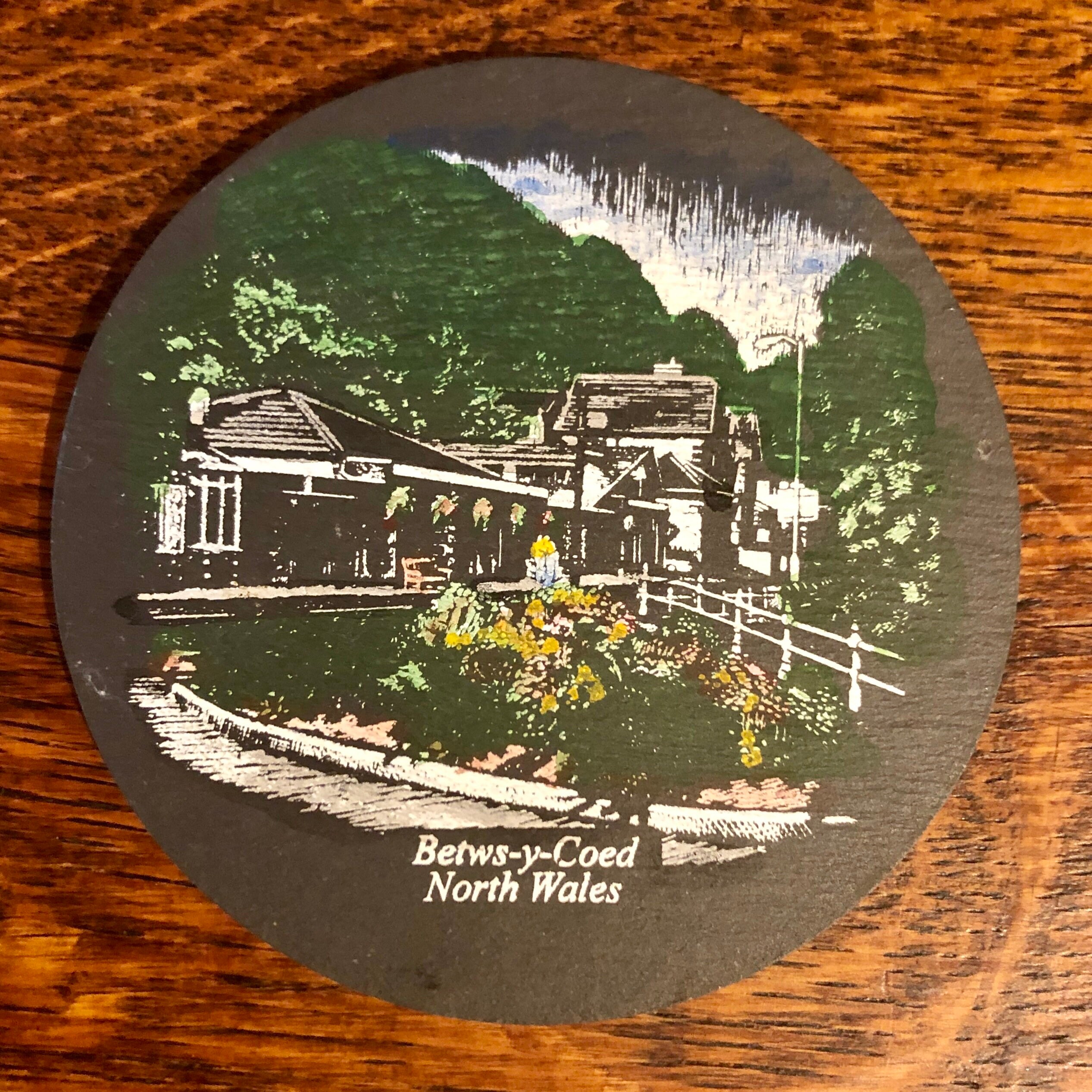 Welsh Gifts Wales Souvenirs Slate Coaster LLandudno Postcard Etsy