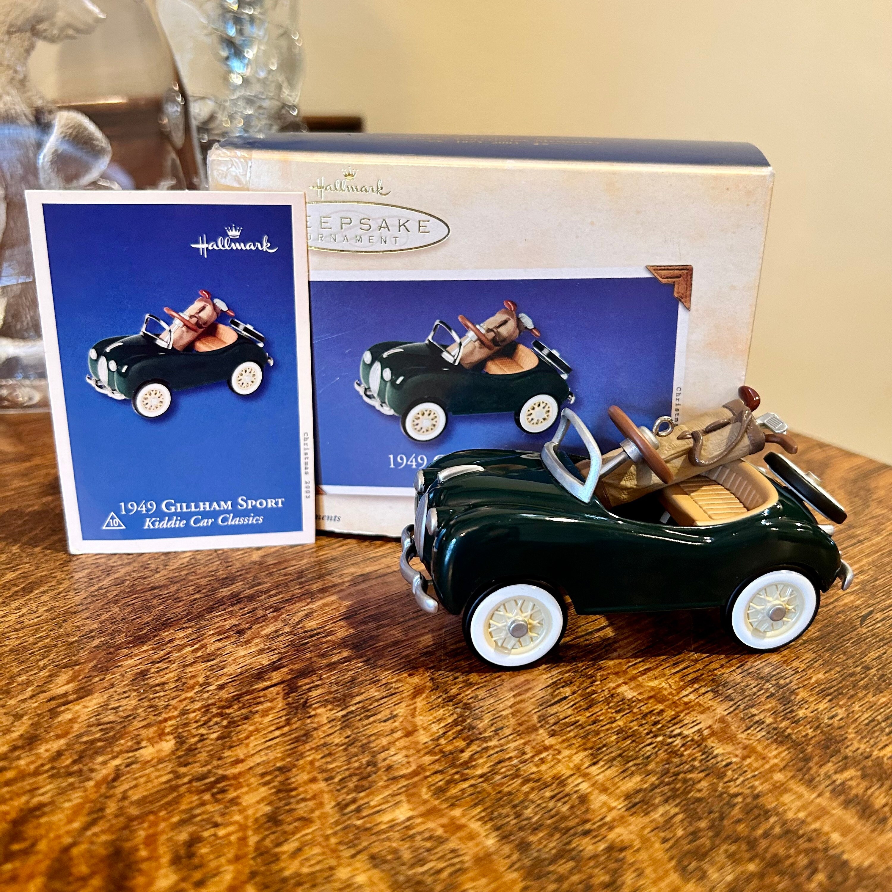 Hallmark Kiddie Car Classics 1949 Gillham Sport Keepsake Ornament