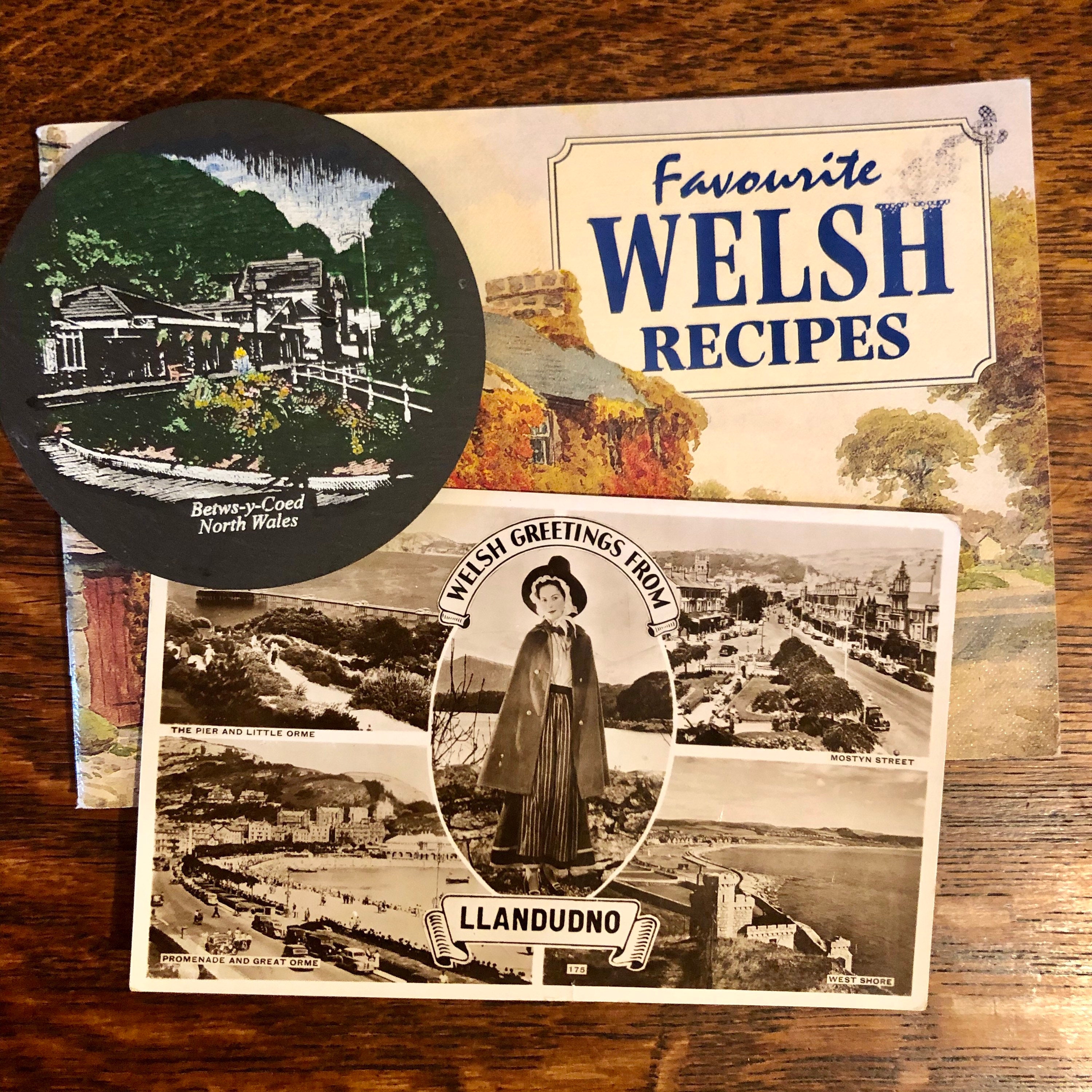 Welsh Gifts Wales Souvenirs Slate Coaster LLandudno Postcard Etsy