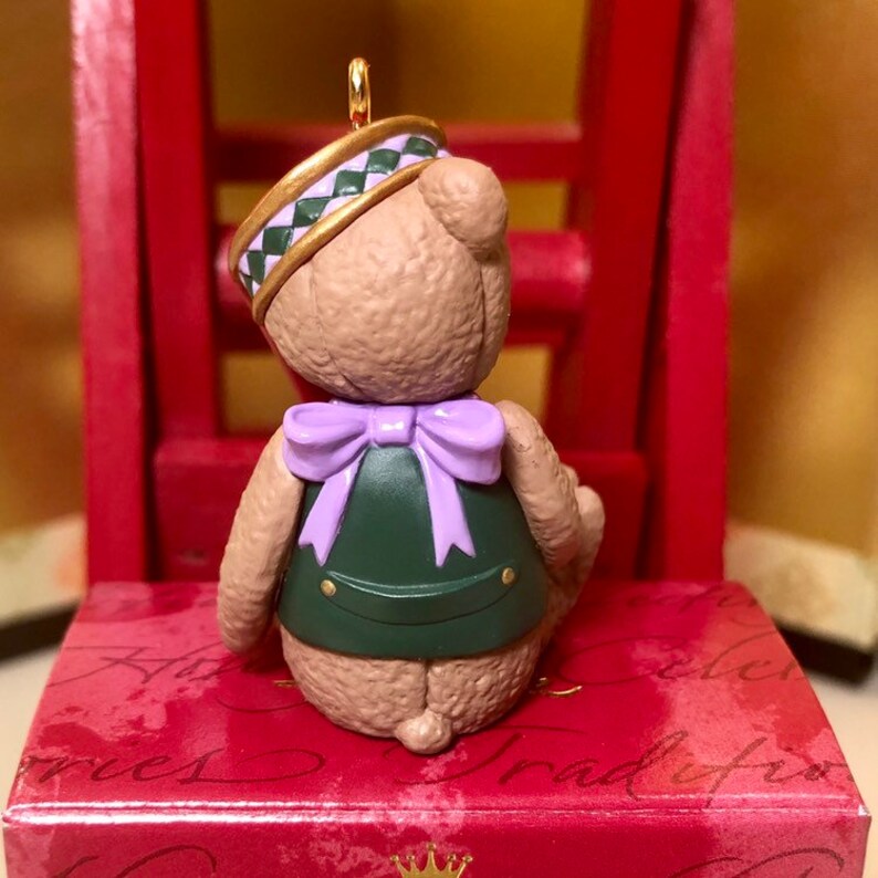 Hallmark Keepsake Teddy Bear Christmas Ornament Waiting for a Etsy