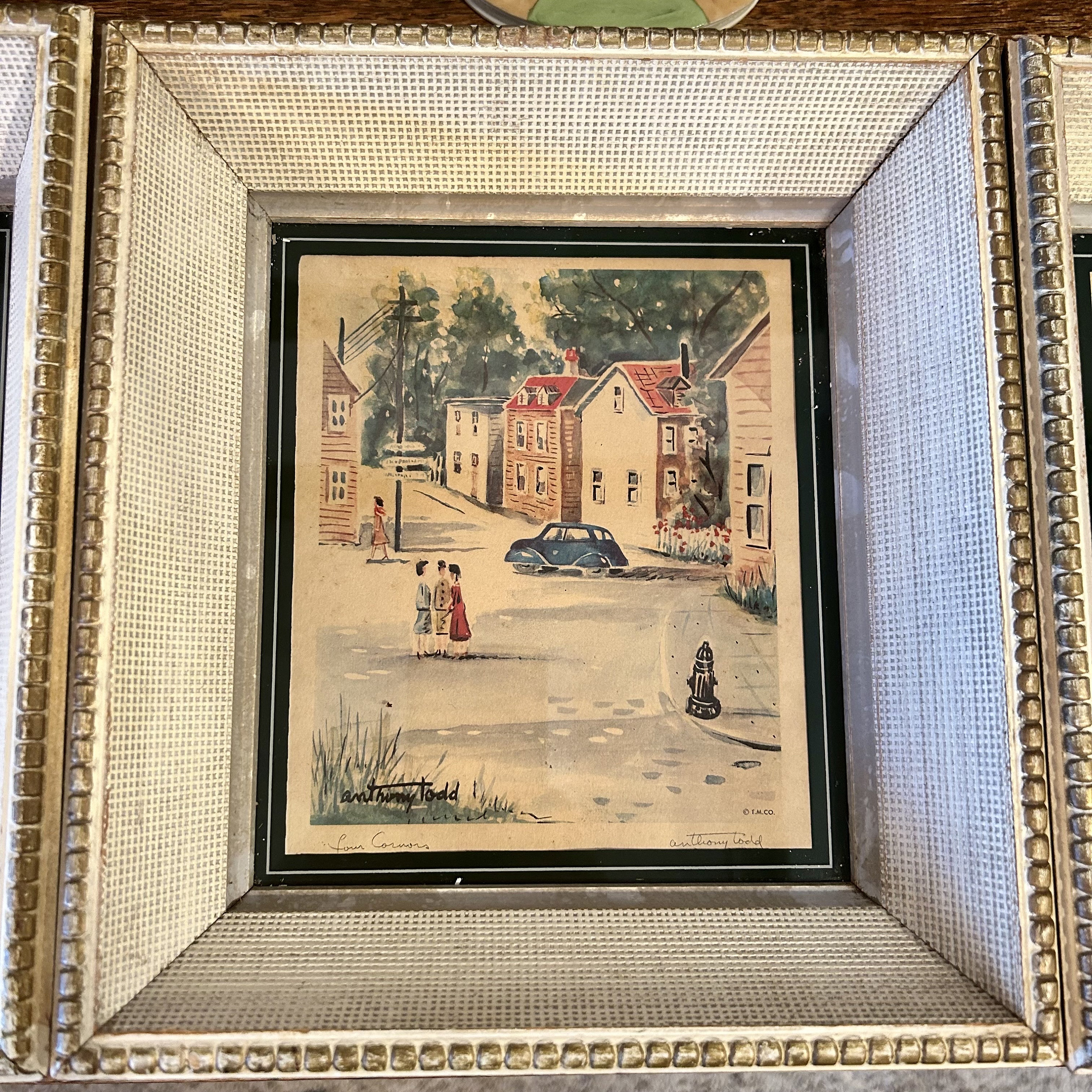 アンソニー・トッド 額入りサイン入りリトグラフ ミッド
