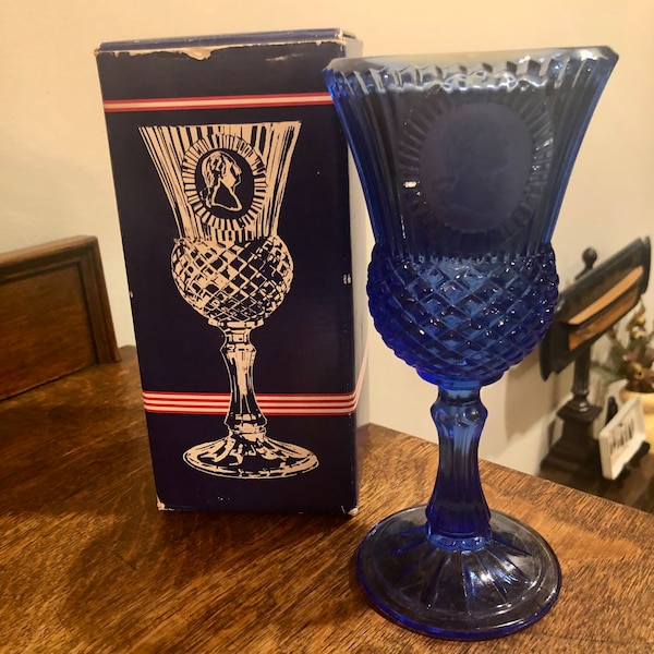 Fostoria Blue Candle Holders Etsy