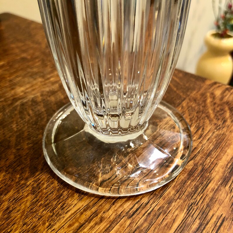 Lead Crystal Vase Vintage Anna Hutte Bleikristall 1990's Etsy