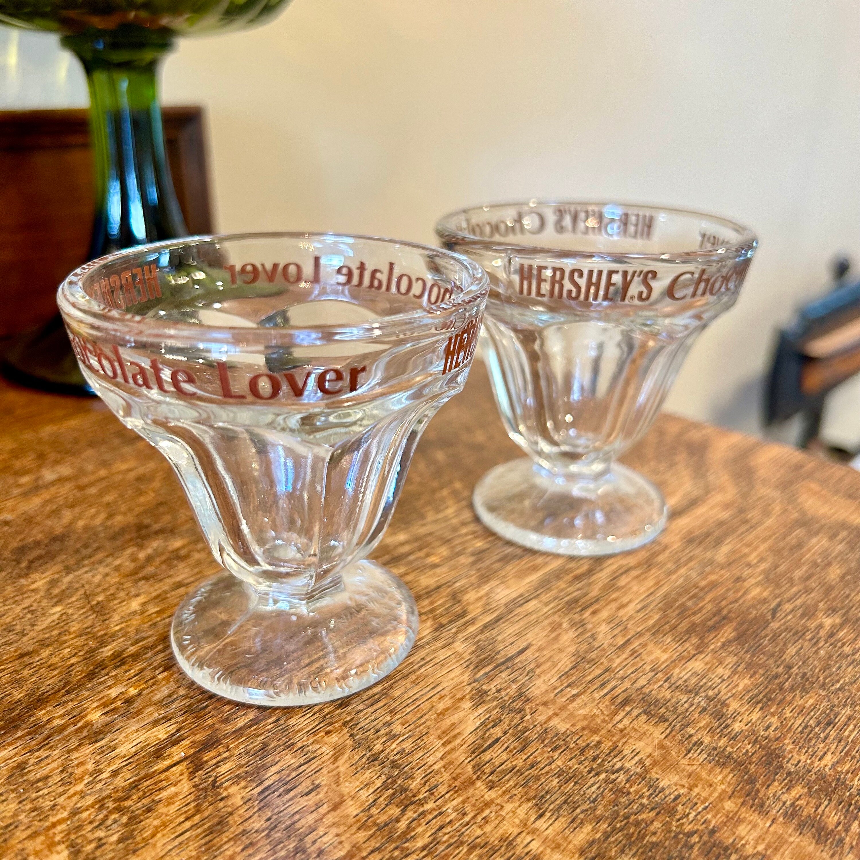 Dessert Cups Vintage Ice Cream Sundae Glasses Vintage Frosted