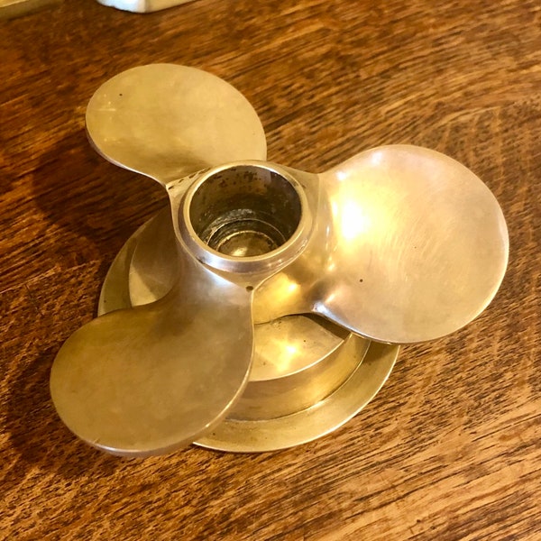 Brass Boat Propeller Etsy