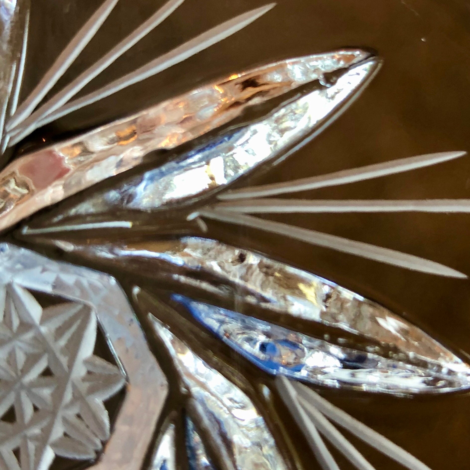 Vintage Irena Poland Crystal Divided Dish, 24% Lead Crystal - Etsy