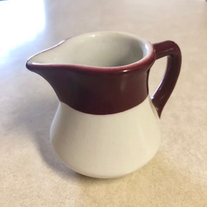 Vintage Creamer Shenago China Restaurant Ware Miniature 1978 Kitchen Decor Mid Century Snack Bar Ideas