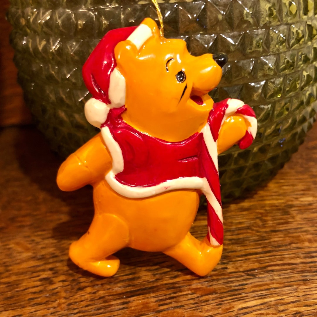 Disney Winnie the Pooh Ornament Vintage 1970's Christmas Decor Taiwan ...