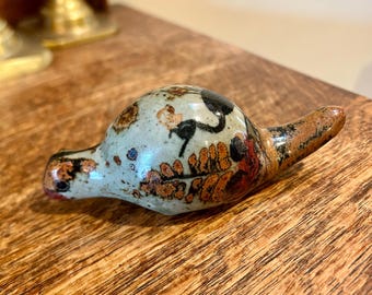 Tonalá Mexico Folk Art Pottery: Vintage Pottery Bird Earthy Rustic