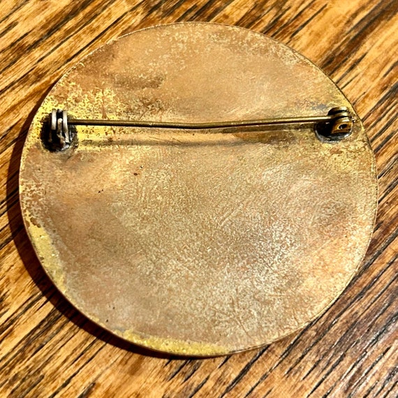 Elizabeth II Regina Coin Brooch Pin South Africa Half… Gem