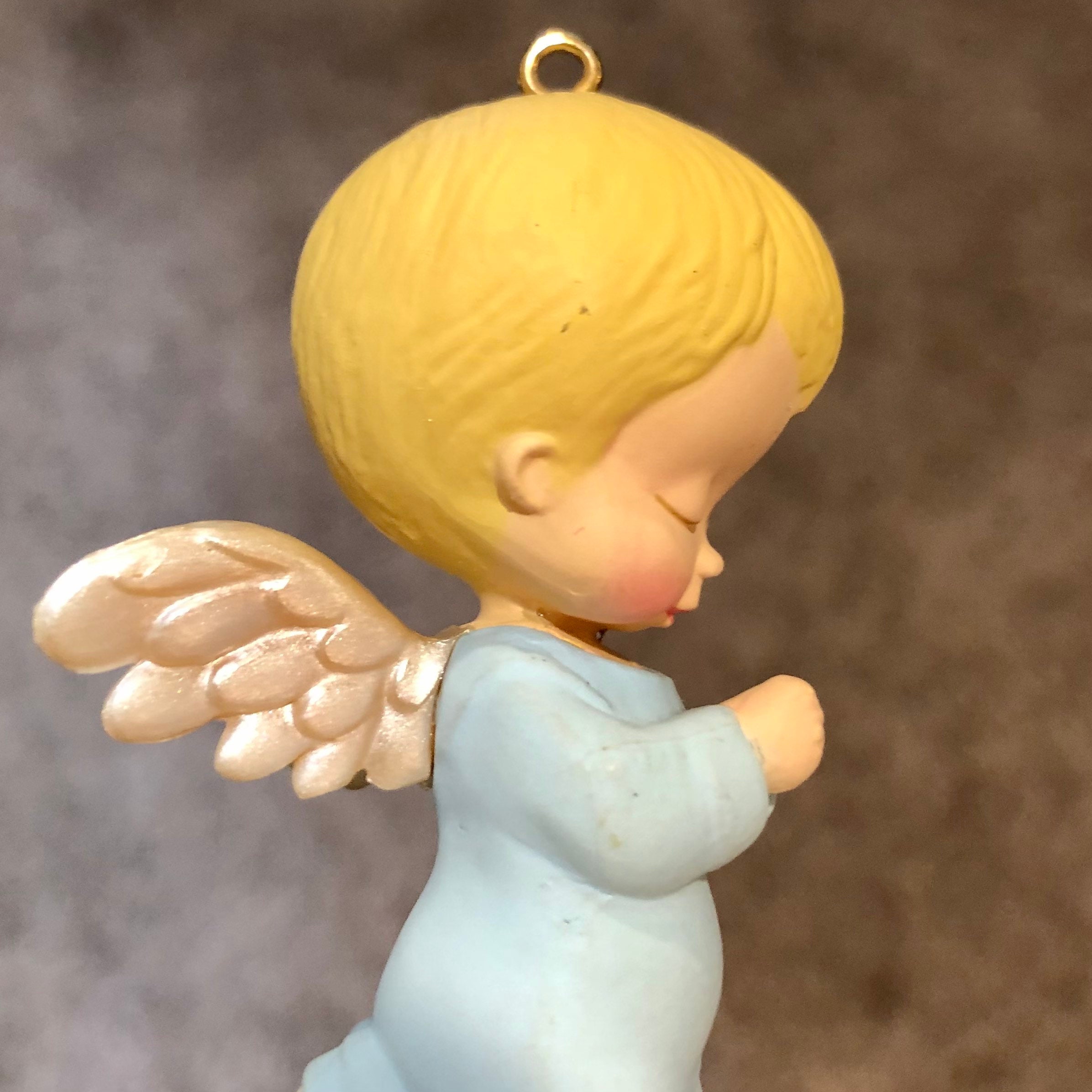 Hallmark Mary's Angels Bluebell Ornament 1989 Angel 2 Etsy