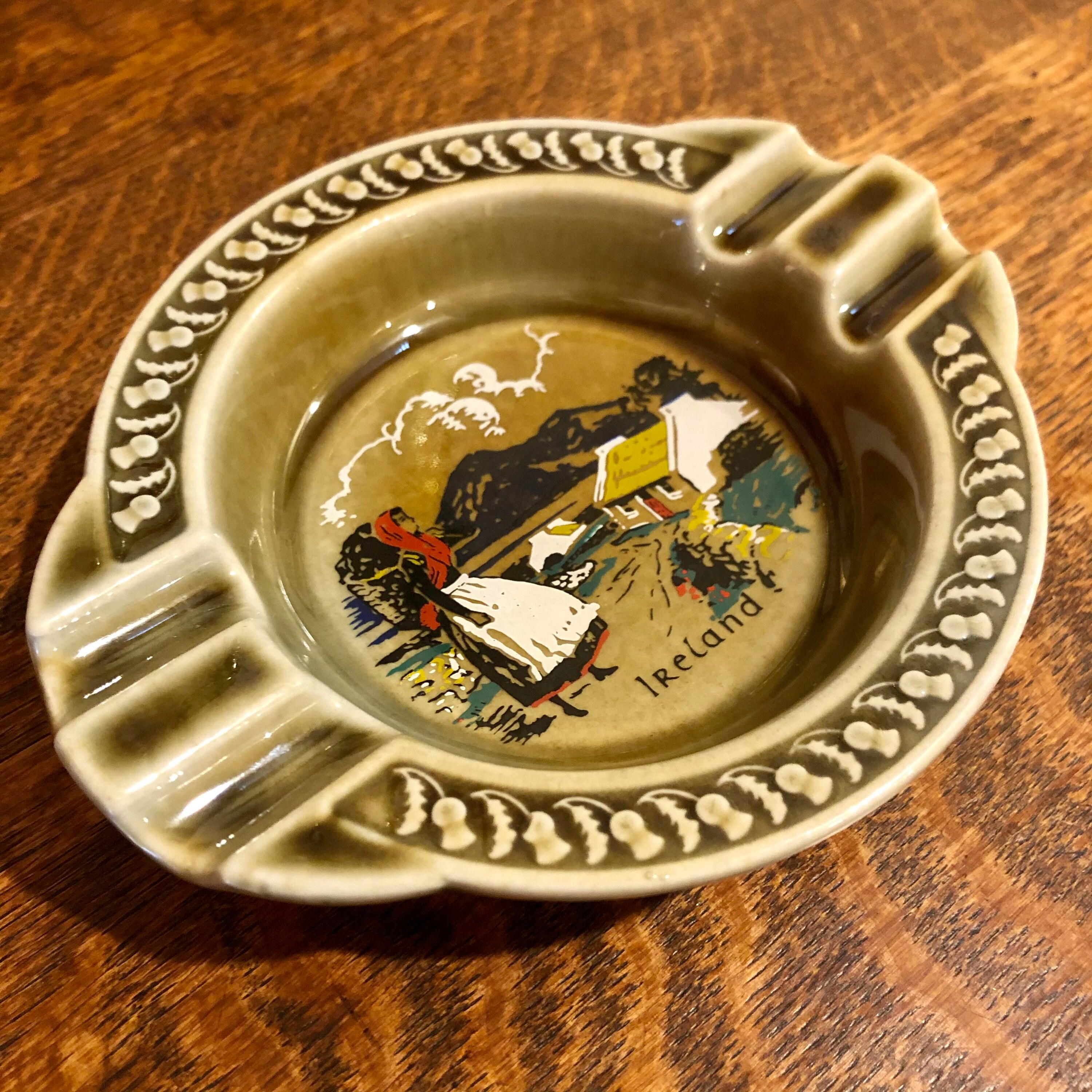 Wade Ireland Vintage Ashtray Irish Pottery Ceramics 1960's Etsy Canada