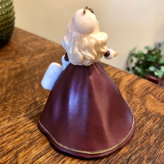 Vintage 1996 Hallmark Holiday Barbie Christmas Ornament