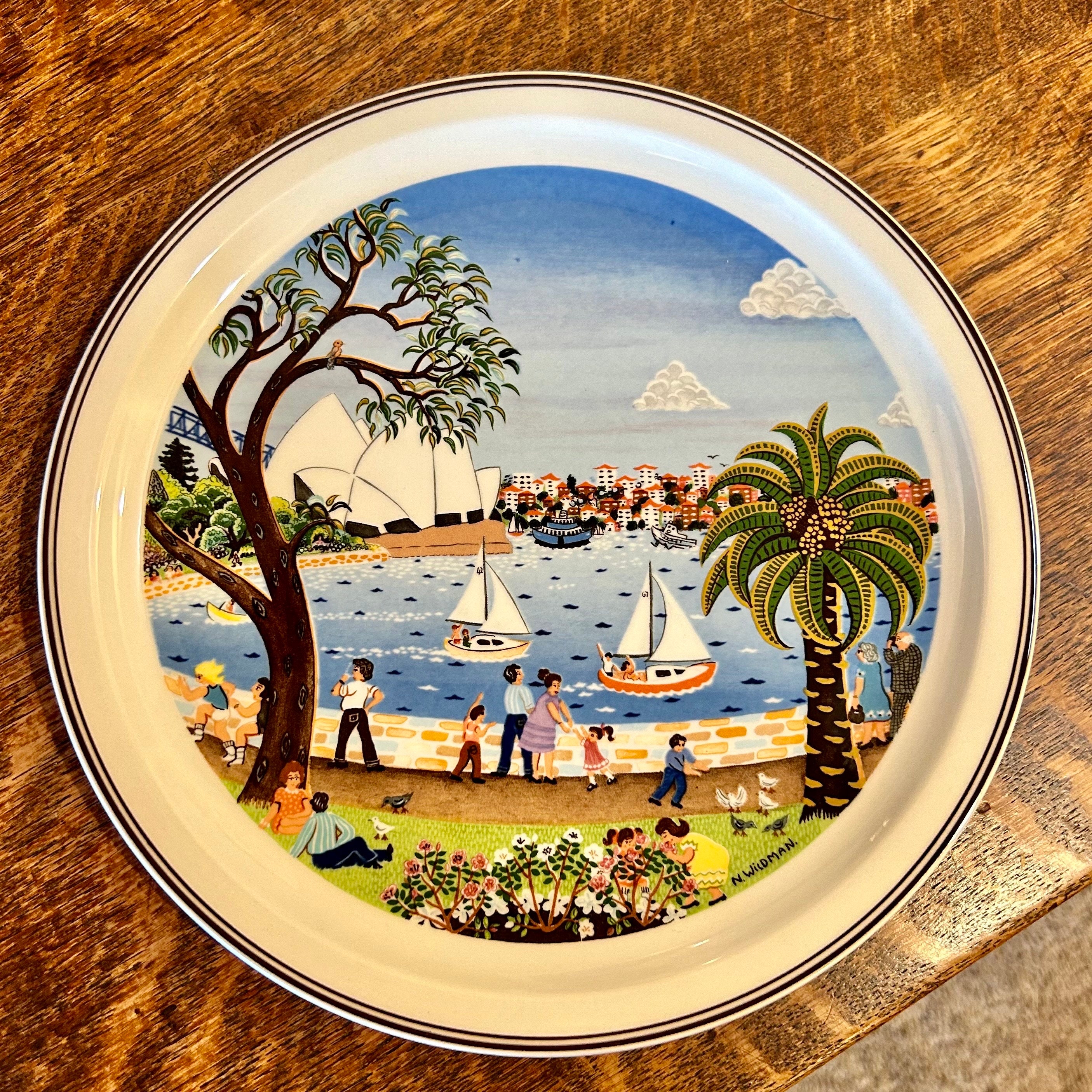Villeroy & Boch シドニーハーバー プレート Reserved for Charles - Villeroy & Boch Plate Scenes of