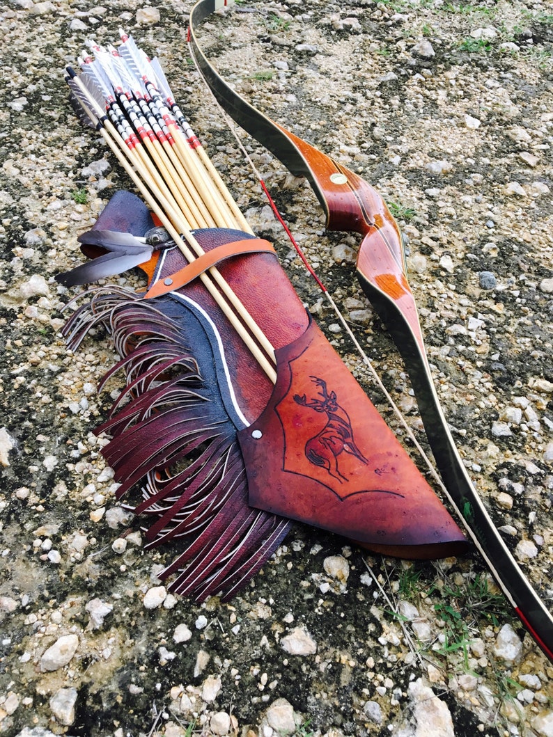 Hip Quiver Indian Style Native Quiver Field Quiver Belt Quiver Etsy