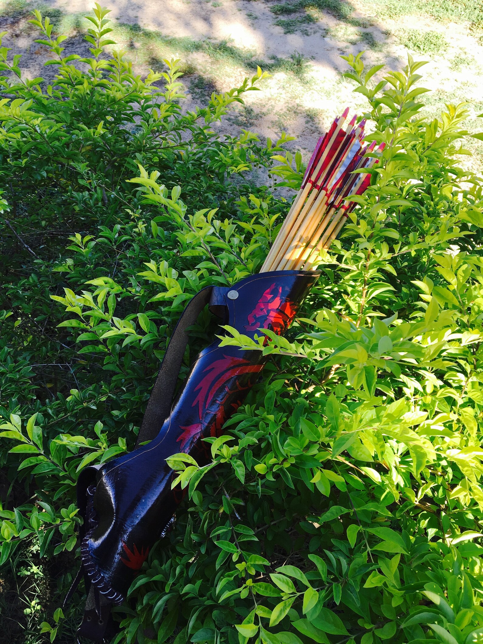 Back Quiver / Hip Quiver Traditional Archery Custom/ Instock Etsy