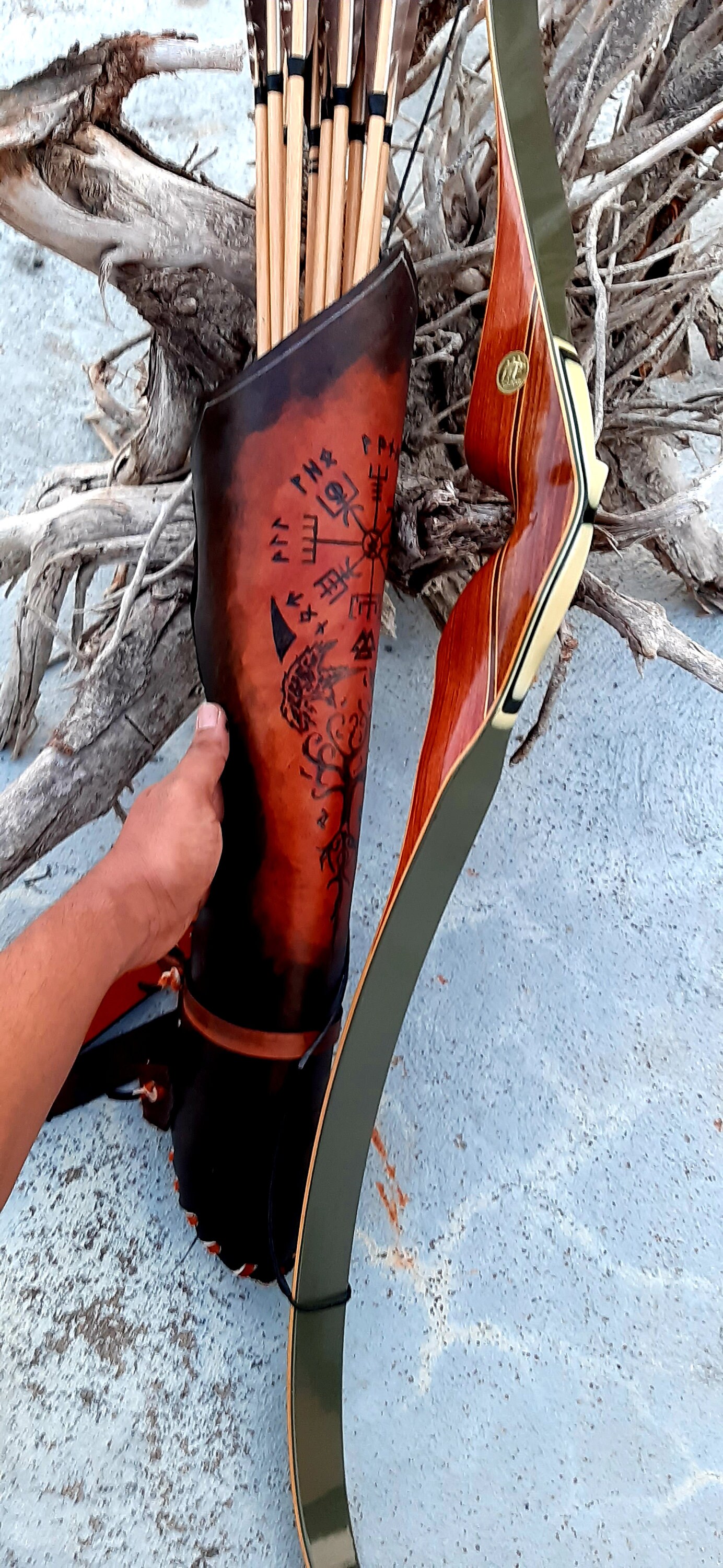 Hunting Side stalking Side Quiver Broadheads Compatible Etsy