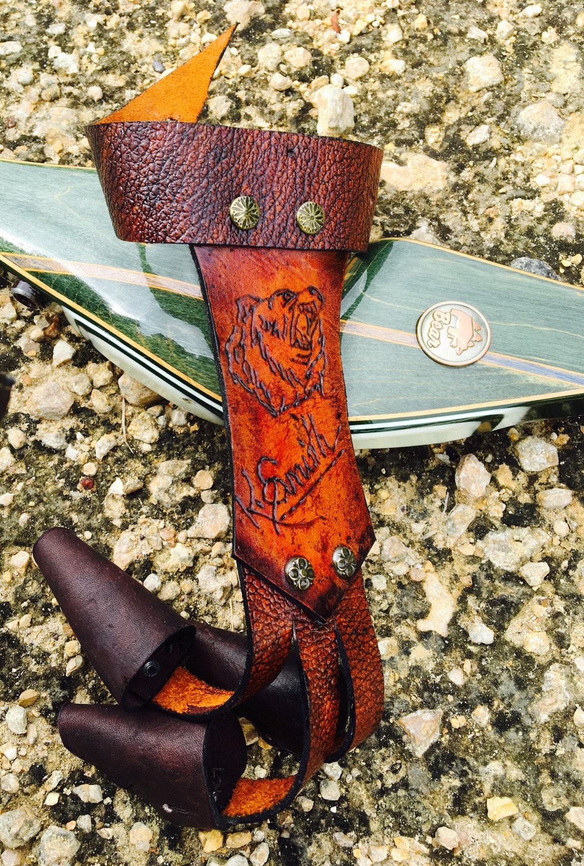 Traditional Archery Shooting Glove Custom Handmade Custom Art Etsy