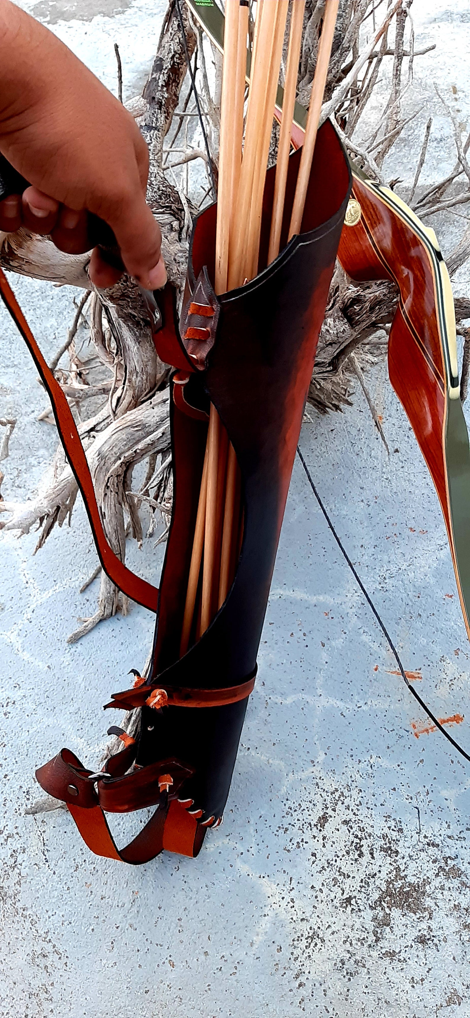 Hunting Side Stalking Side Quiver Broadheads Compatible Etsy