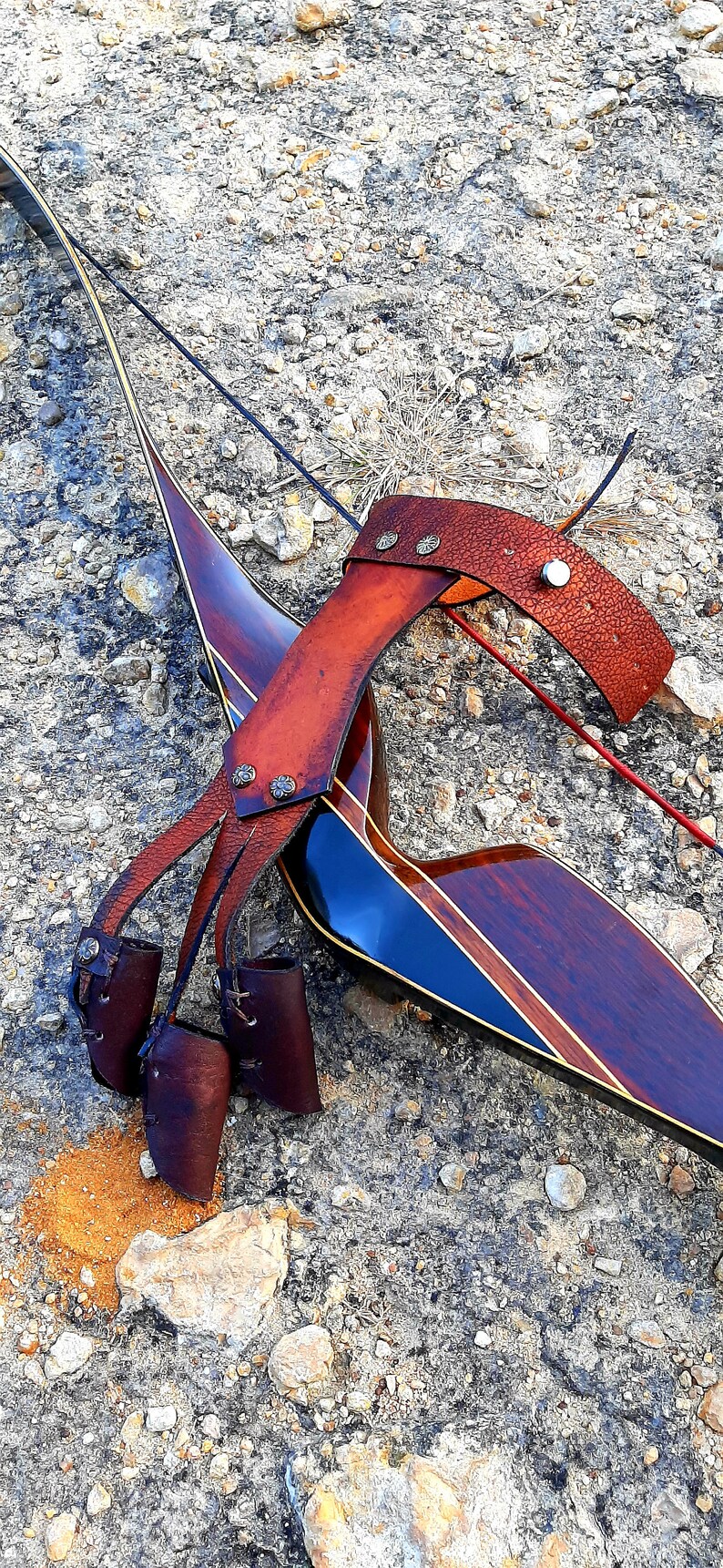 Traditional Archery Shooting Glove Custom Handmade Custom Art Etsy