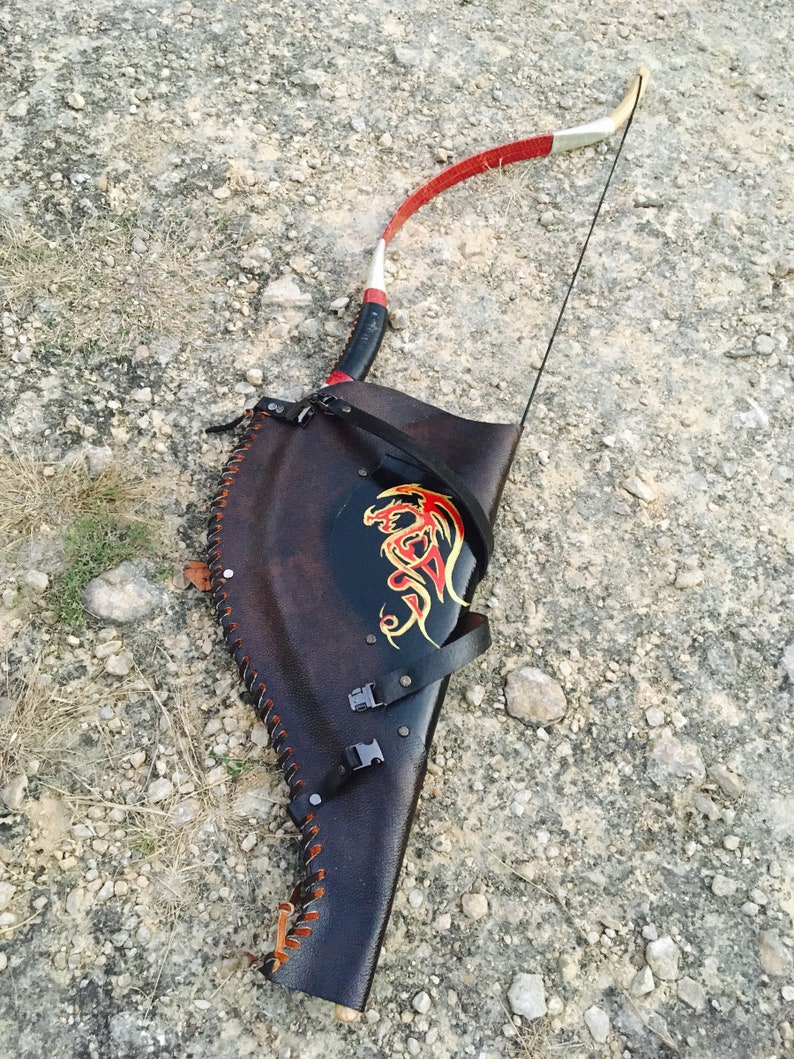 Horse Bow Bow Case Quiver and Arm Guard Complete matching set Etsy