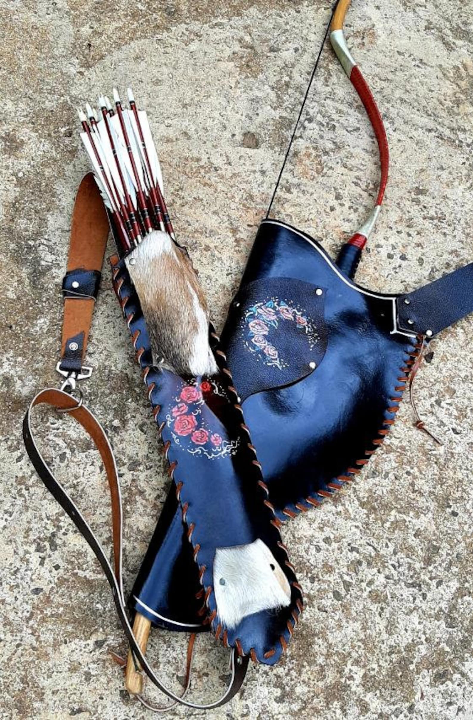 Horse Bow case and Back quiver with your preferred art custom Etsy