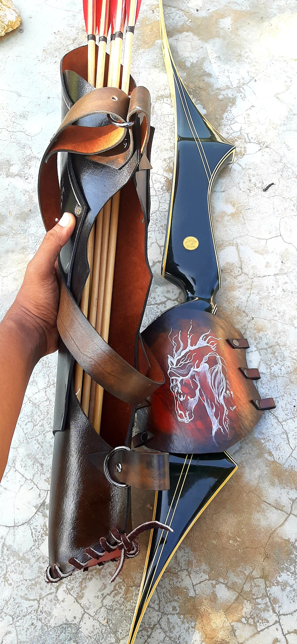 Hunting Side stalking Side Quiver Broadheads Compatible Etsy