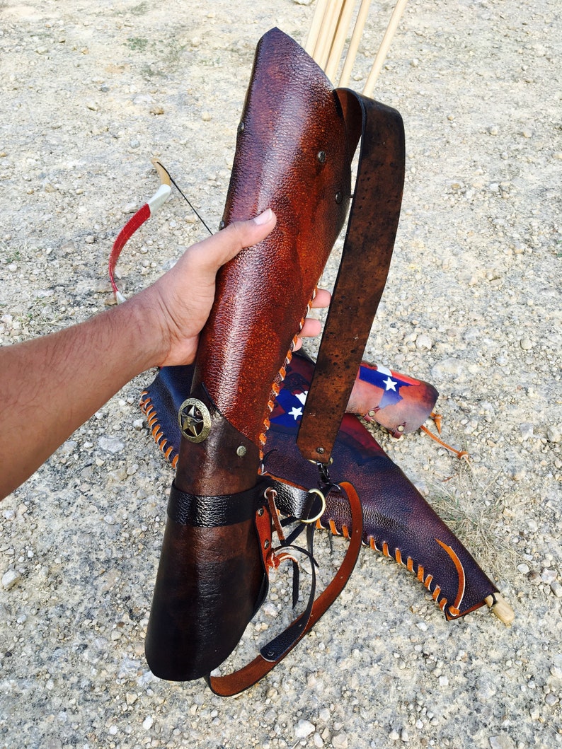 Horse Bow Bow Case Quiver and Arm Guard Complete Matching Set Etsy